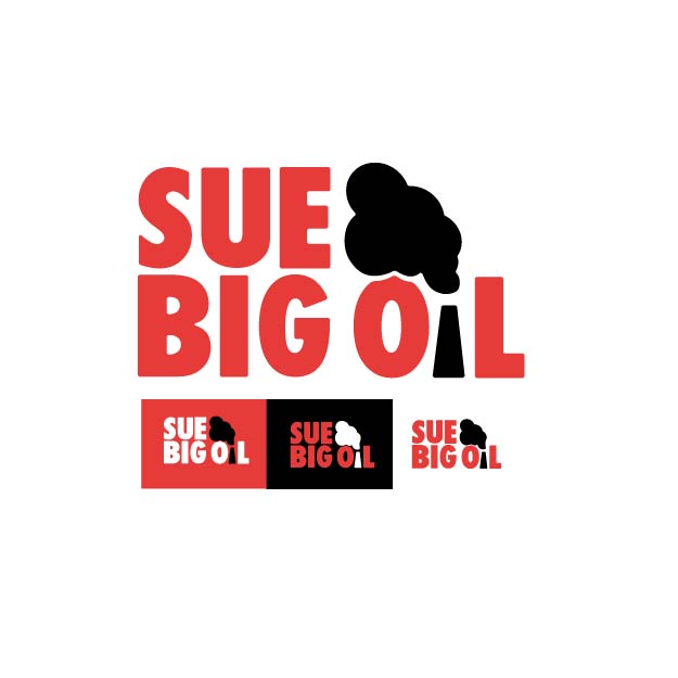 Sue Big Oil logo package