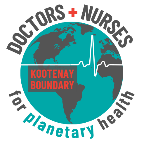 doctors and nurses for planetary health kootenay boundary